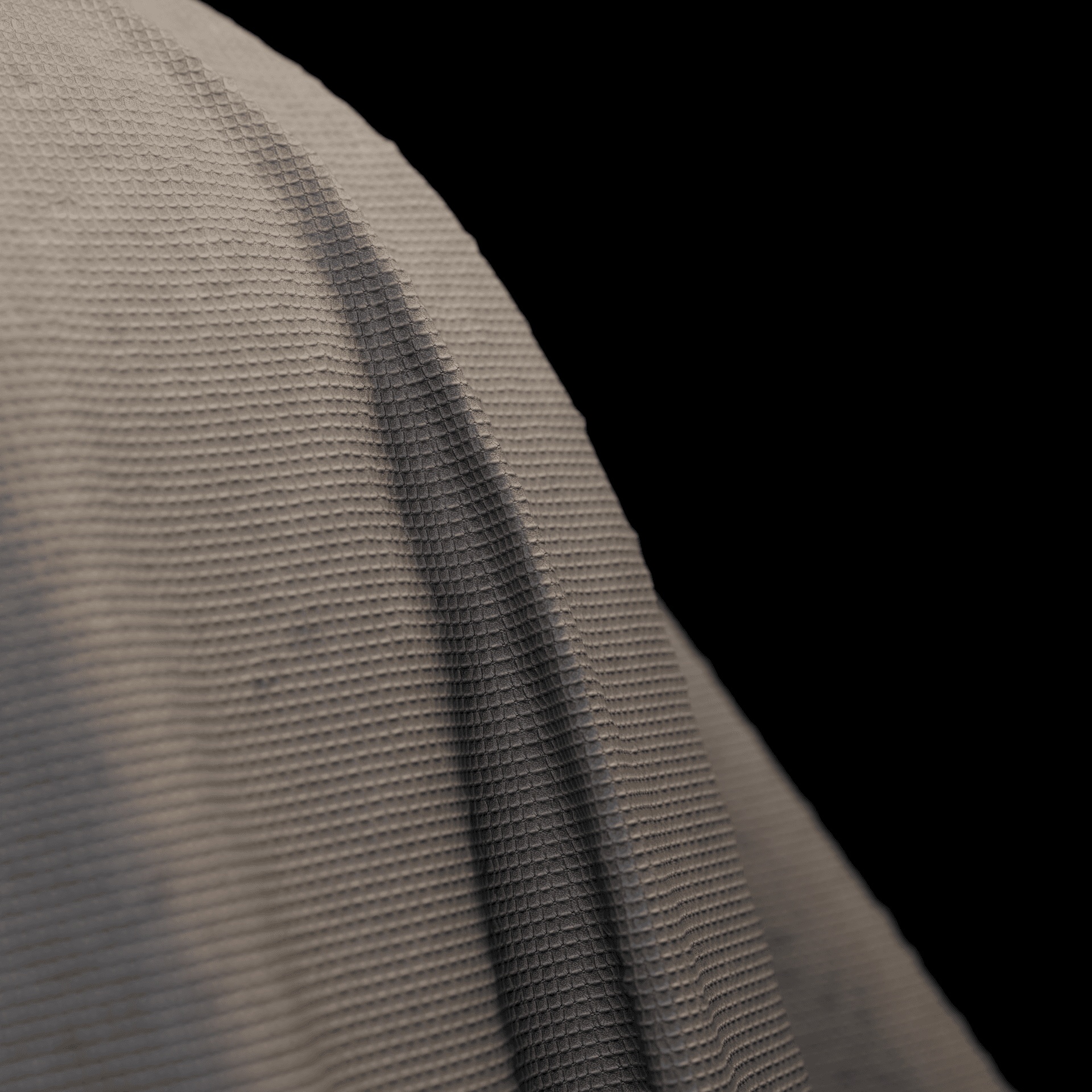Waffle knit terry — textured fabric construction